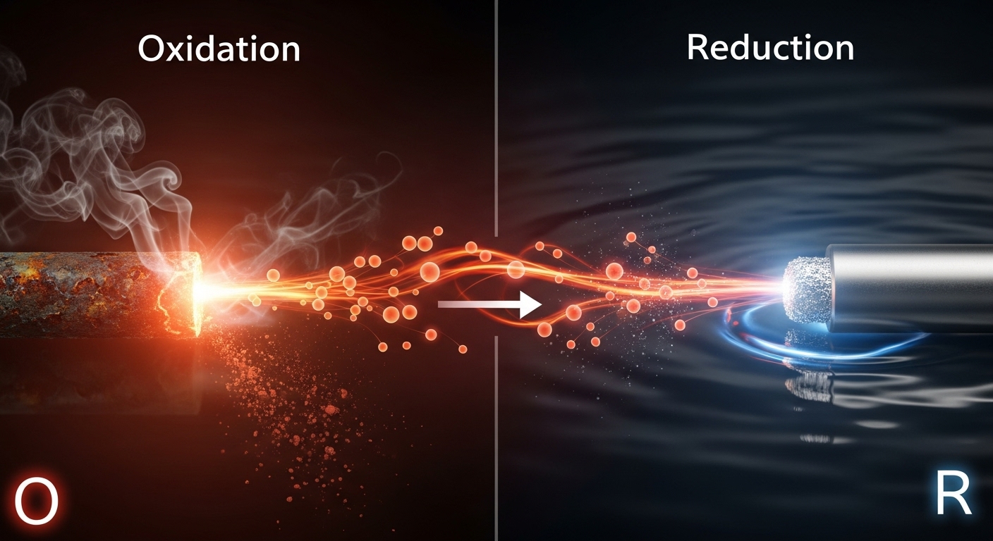 Redox Reactions Illustration